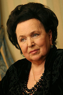 گالینا ویشنفسکایا در سال ۲۰۰۸