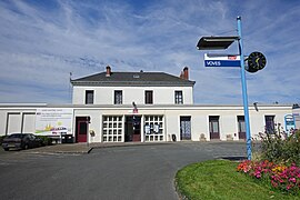 La gare de Voves.