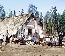 Austro-Hungarian POWs in Russia, 1915; photo by Prokudin-Gorskii Gorskii 04423u.jpg