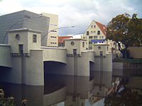 Большой мост (Die Grossbruck), через Дунай в Тутлингене.