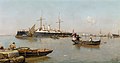 Gil, Im Hafen vom Málaga (1896)