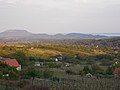 Blick von Lesencefalu in Richrung Balaton