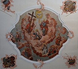 Fresco kroning van Maria