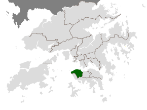 Kart over Sentral- og vestdistriktet