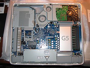 Inside a 17" Apple G5 iMac