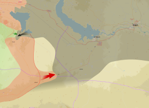 Ithriyah-Raqqa offensive (February-April 2016).svg