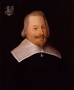 John Pym, leader of the English Parliamentary opposition; defeat forced Charles to recall Parliament in November 1640 John Pym.jpg