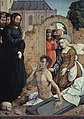 Juan de Flandes, c. 1500-1510, Yesus membangkitkan Lazarus