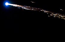 Many ISS resupply spacecraft have already undergone atmospheric re-entry, such as Jules Verne ATV Jules Verne Automated Transfer Vehicle re-enters Earth's atmosphere.jpg