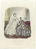 Huwelijksjurk, 1863