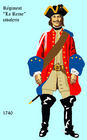 Régiment de La Reine cavalerie de 1740 à 1757