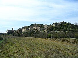 A general view of Lagorce