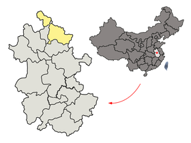 Localisation de Sùzhōu
