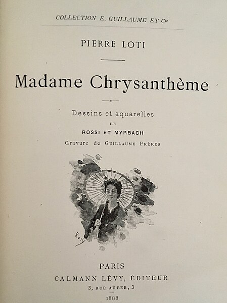 File:Madame Chrysanthème (novel).jpg