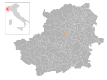 Localisation de Vallo Torinese