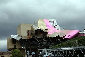 English: Marqués de Riscal Winery by Frank Ghe...