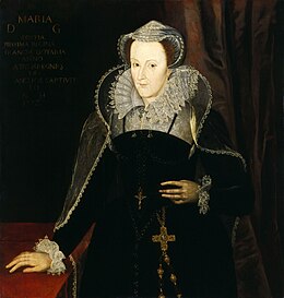 The Ridolfi plot was meant to put Mary Stuart on the throne of England. Mary, Queen of Scots after Nicholas Hilliard.jpg