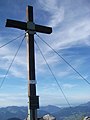 Summit cross on the Maukspitze