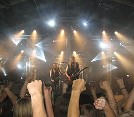 Выступление Metsatöll на Tuska Open Air в Хельсинки.