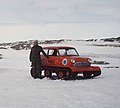 The first Recar Mini-Trac, MT 1, at Wilkes Station (Antarctica)