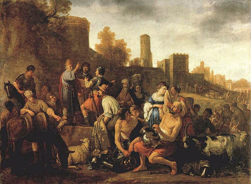 File:Moeyaert, Claes Cornelisz. - Moses Ordering the Slaughter of the Midianitic - 1650.jpg