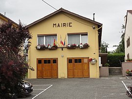 The town hall in Moussey