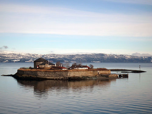 Munkholmen, hvor Nidarholm kloster lå