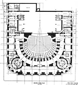 Piantina del piano terra