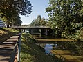 Nordhorn, Viadukt über dem Nordhorn-Almelo Kanal bei der Bentheimer Strasse