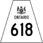Highway 618 shield