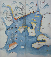 Operations map of the Second Choshu Expedition by Sakamoto Ryoma.jpg