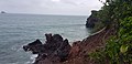 Paysage de la Pointe du Morne Rouge et, au loin Tête à l'Anglais