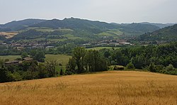 Skyline of Monte San Pietro