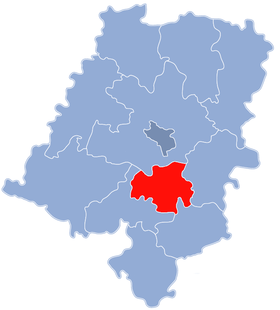Localisation de Powiat de Krapkowice