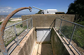 Gun No. 1 at Princess Anne's Battery with a davit for lowering ammunition