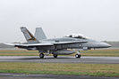 An RAAF F/A-18 Hornet