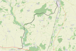 Spoorlijn La Rue-Saint-Pierre - Saint-Just-en-Chaussée op de kaart