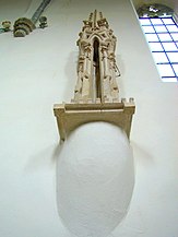Tabernacolul din piatră, în stil gotic, datând din 1500