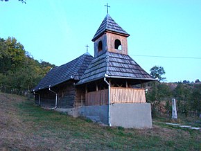 Biserica de lemn din satul Oroiu