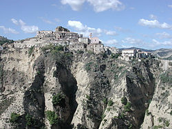 vista del centro storico "Rabatana"