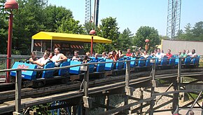 One of Son of Beast's Gerstlauer trains in August 2007