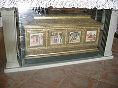 Il sarcofago di Sant'Andrea di Scozia