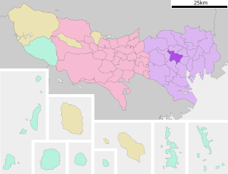 新宿区位置図