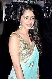 Kapoor at an event for Aashiqui 2 in 2013 Shraddha Kapoor at Audio Release of Aashiqui 2.JPG