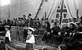 טקס הפתיחה של נמל תל אביב, 23 בפברואר 1938.