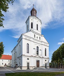 The exterior of Telšiai Cathedral