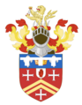 Arms of Sir Mark Thatcher, Bt' heir apparent Michael Thatcher[13]