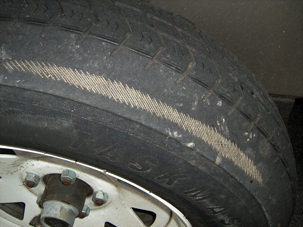 Worn Tire