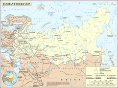 Карта Росії від ООН (англ.)