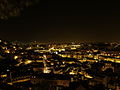 Vista de Lisboa a partir do miradoiro da Graça un día de outono.